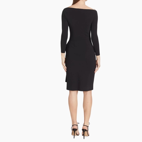 Chiara Boni La Petite Robe Cassandre Wrap-Effect Boatneck Dress - Picture 4 of 15